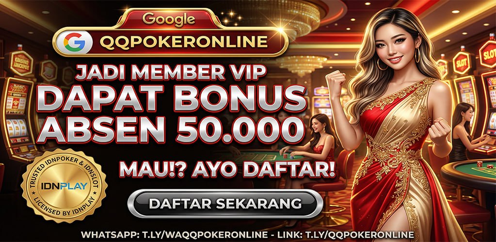 QQPOKERONLINE - Trusted IDN Poker Online Official Agent, Play and Win the Jackpot!