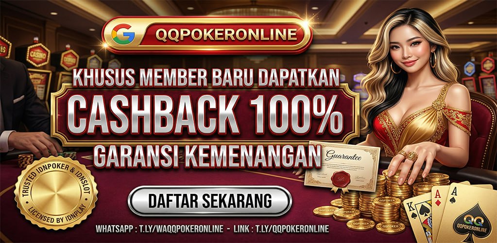 QQPOKERONLINE - Trusted IDN Poker Online Official Agent, Play and Win the Jackpot!