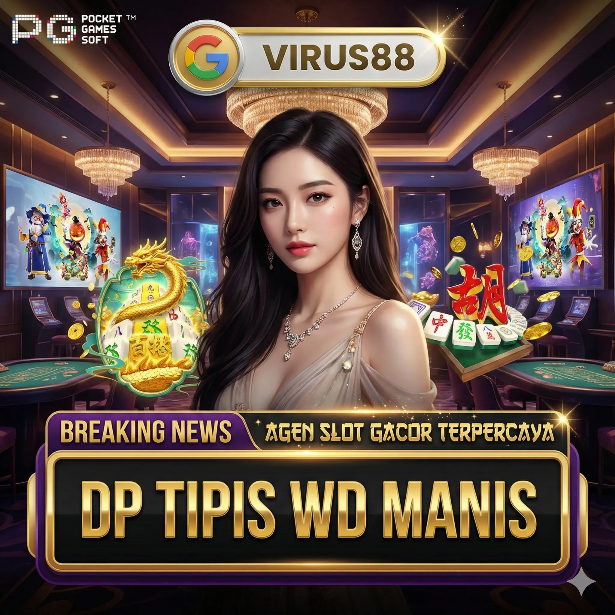 VIRUS88 Login Resmi: Link Slot Gacor Hari ini Situs Slot88 Royal Online yang Gampang Maxwin image 1